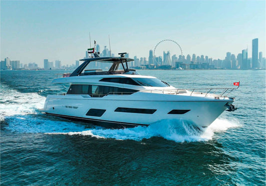 Feretti 78ft(24m) Luxury Yacht Rental Dubai - Flame Yacht Rental in Dubai