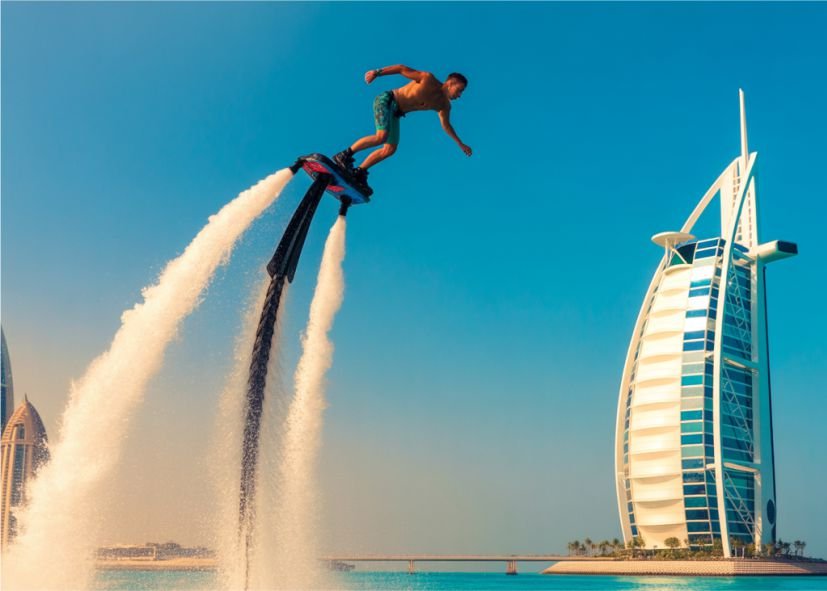 Flyboard - Fly board rental Dubai - Flame Yachts
