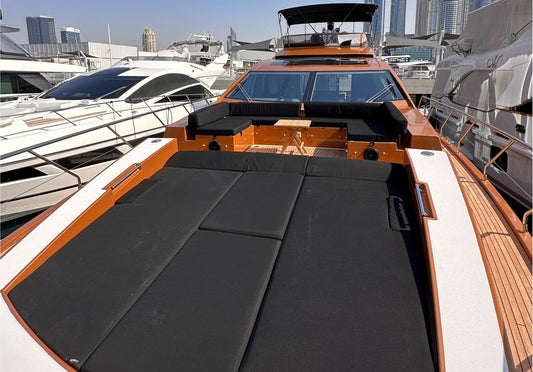 Golden One 77ft(24m) Luxury Yacht Rental Dubai - Flame Yacht Rental in Dubai