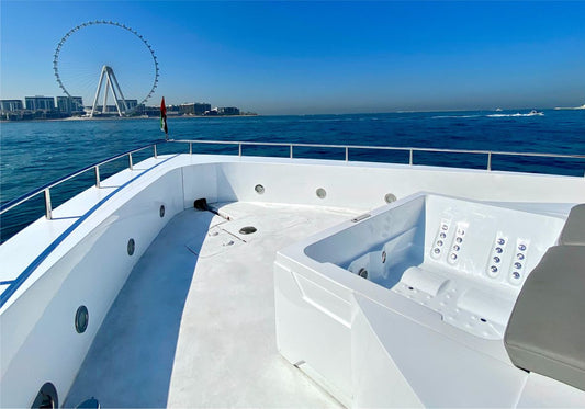 Sweet Caroline 125ft(38m) New Year's Eve Yacht rental in Dubai - Flame Yacht Rental in Dubai
