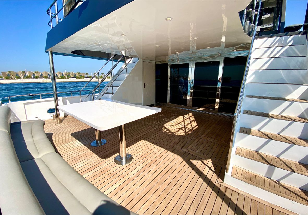 Sweet Caroline 125ft(38m) New Year's Eve Yacht rental in Dubai - Flame Yacht Rental in Dubai