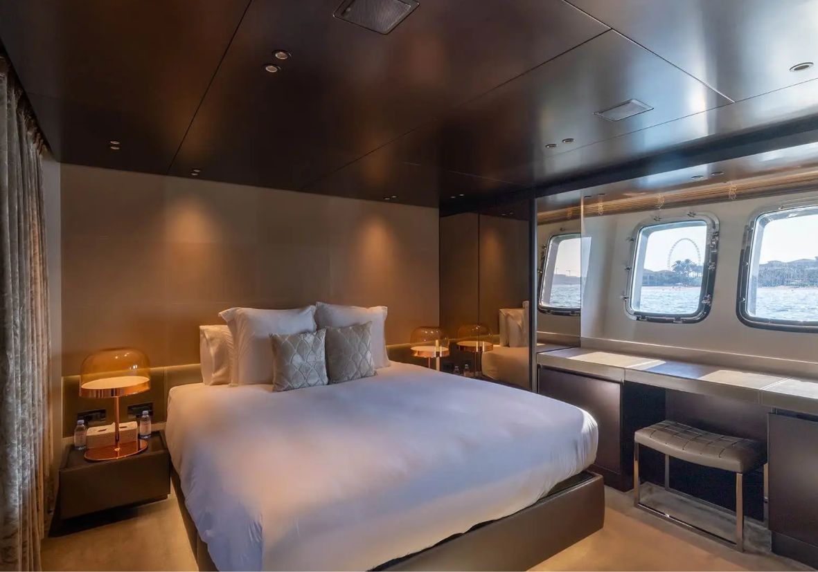 Tiberias 88ft(27m) Luxury Yacht Rental Dubai - Flame Yacht Rental in Dubai