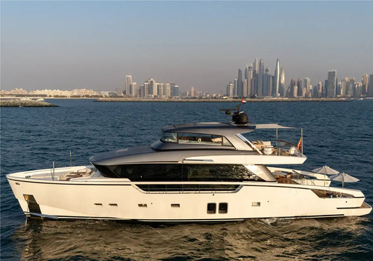 Tiberias 88ft(27m) Luxury Yacht Rental Dubai - Flame Yacht Rental in Dubai