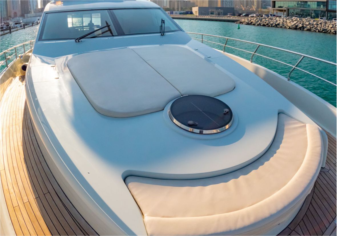 Astra 76ft(23m) Astra 76ft(23m) New Year's Eve Yacht rental in Dubai - Flame Yacht Rentals