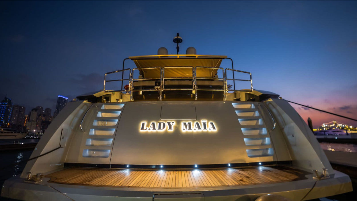 Lady Maıa 105ft(32m) Luxury Yacht Rental