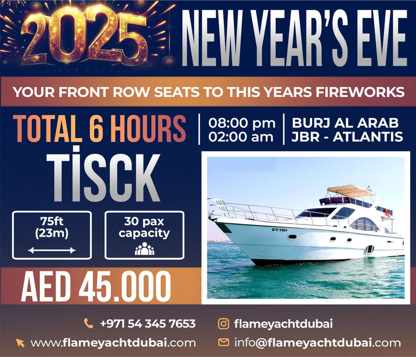 Tisck 75ft(23m) NEW YEAR'S EVE