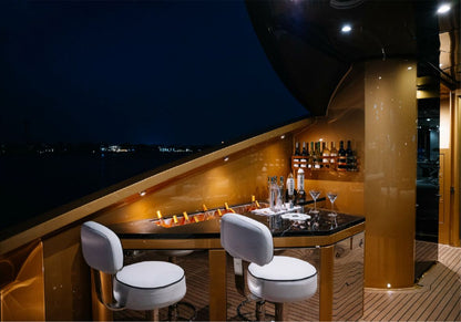 Ak Royality 136ft(42m) Luxury Yacht Rental Dubai - Flame Yacht Rental in Dubai