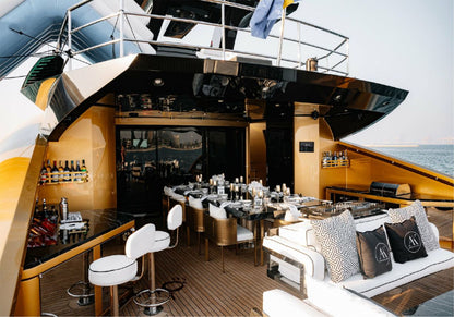 Ak Royality 136ft(42m) Luxury Yacht Rental Dubai - Flame Yacht Rental in Dubai