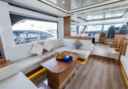 Amie,Axie 63ft(19m) Yacht Rental Dubai - Flame Yacht Rental in Dubai