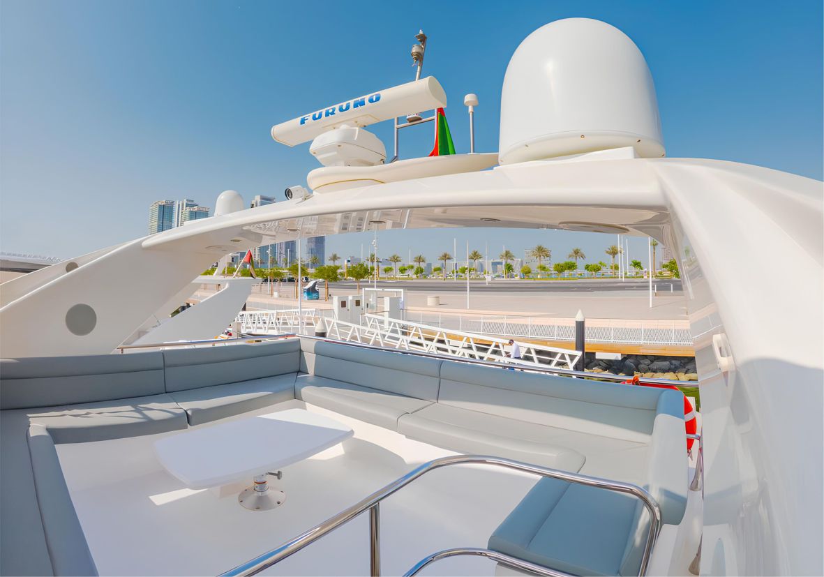 Amotea 72ft(22m) Yacht Rental Dubai - Flame Yacht Rental in Dubai