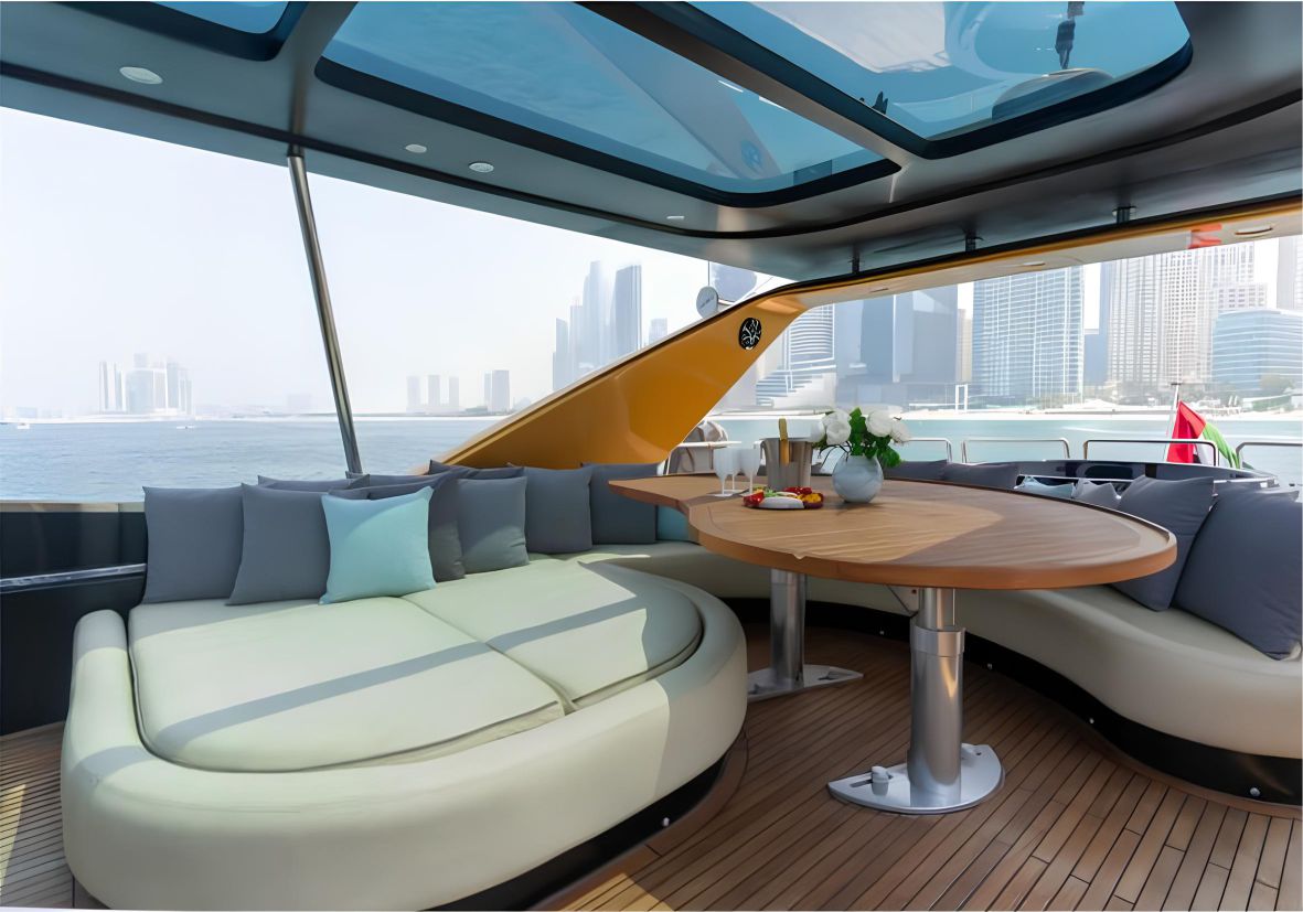 Anna 85ft(26m) Yacht Rental Dubai - Flame Yacht Rental in Dubai