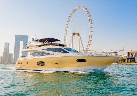 Astra 76ft(23m) Yacht Rental Dubai - Flame Yacht Rental in Dubai