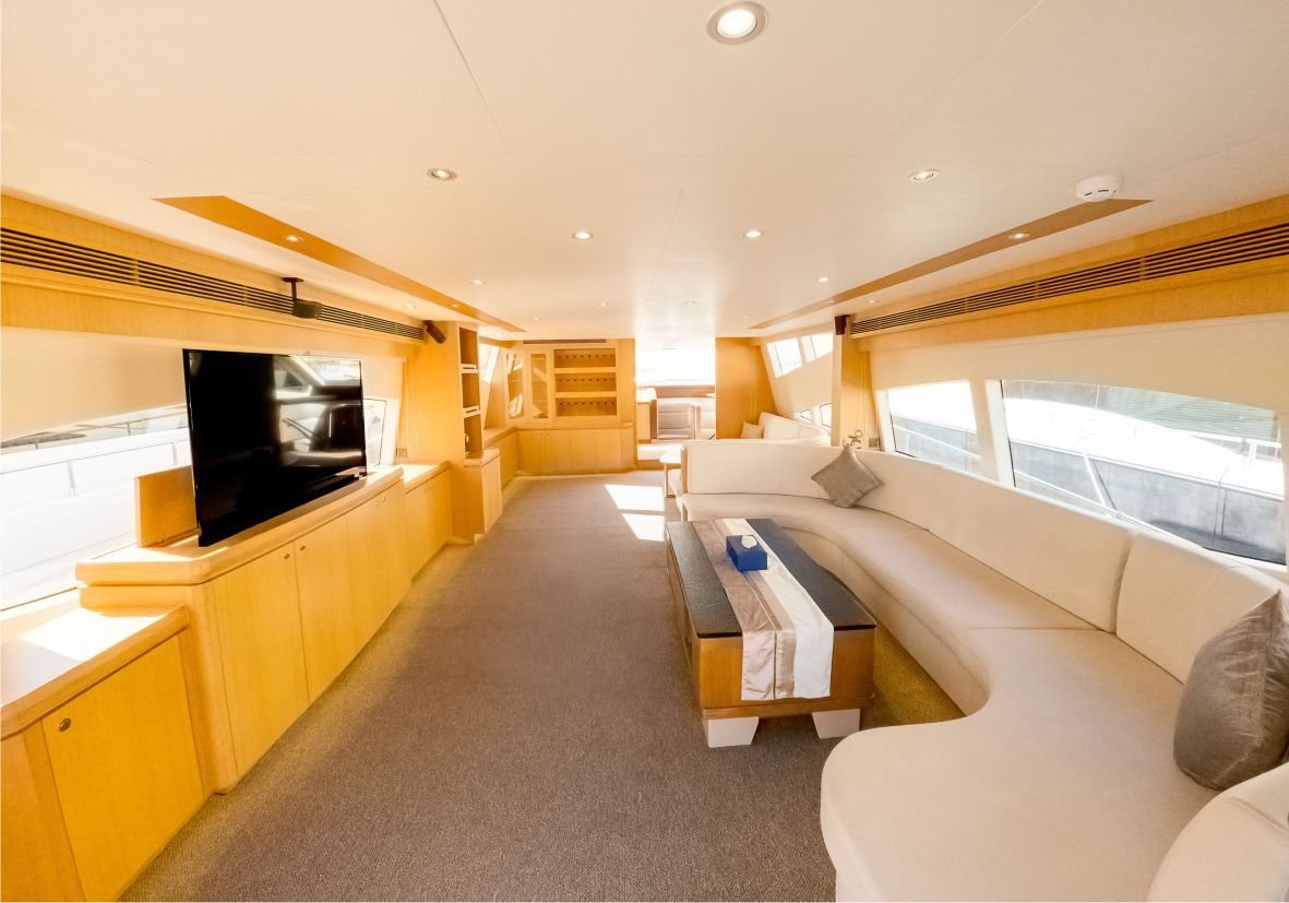 Astra 76ft(23m) Yacht Rental Dubai - Flame Yacht Rental in Dubai