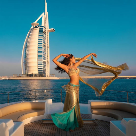 Belly Dancer Yacht Rental Dubai - Flame Yacht Rental in dubai
