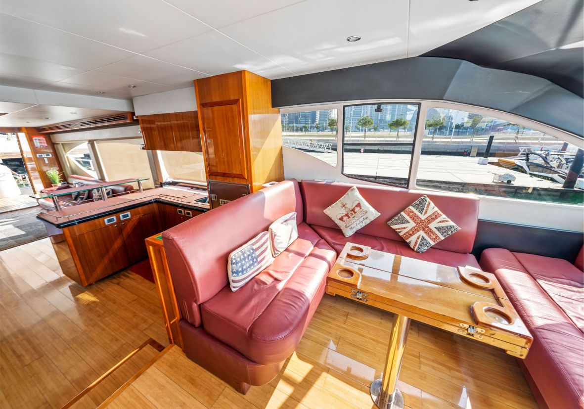 Big Daddy 90ft(27m) Yacht Rental Dubai - Flame Yacht Rental in Dubai