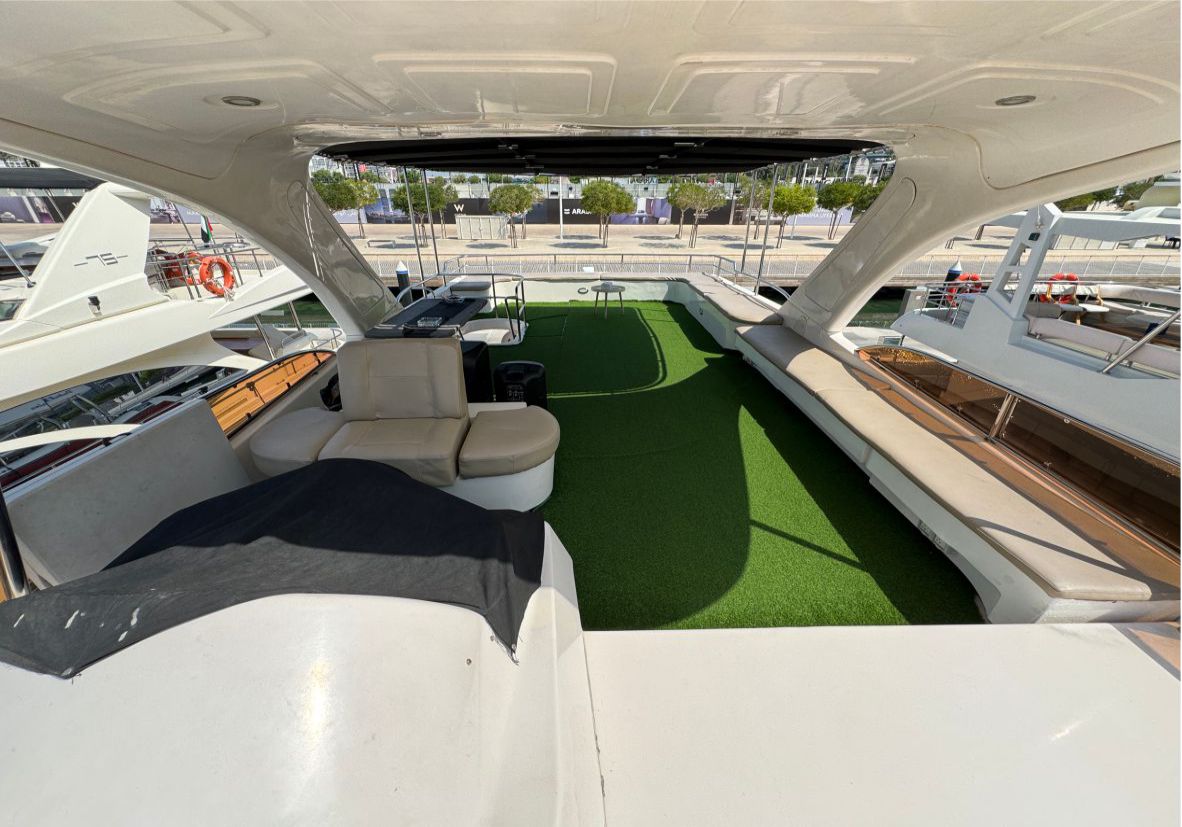 Big Daddy 90ft(27m) Yacht Rental Dubai - Flame Yacht Rental in Dubai