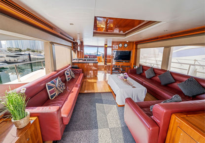 Big Daddy 90ft(27m) Yacht Rental Dubai - Flame Yacht Rental in Dubai