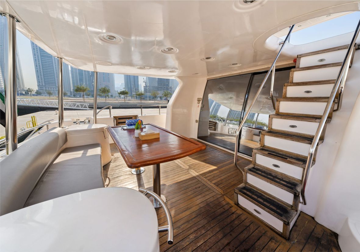 Big Daddy 90ft(27m) Yacht Rental Dubai - Flame Yacht Rental in Dubai