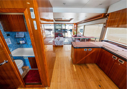 Big Daddy 90ft(27m) Yacht Rental Dubai - Flame Yacht Rental in Dubai