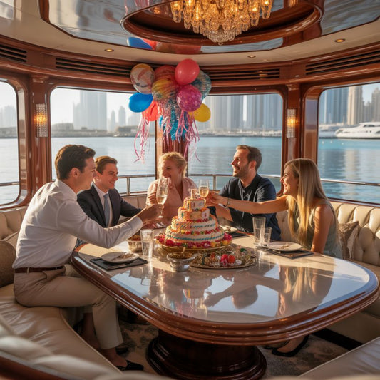 Birthday Celebrations Yacht Dubai – Flame Yacht Rentals