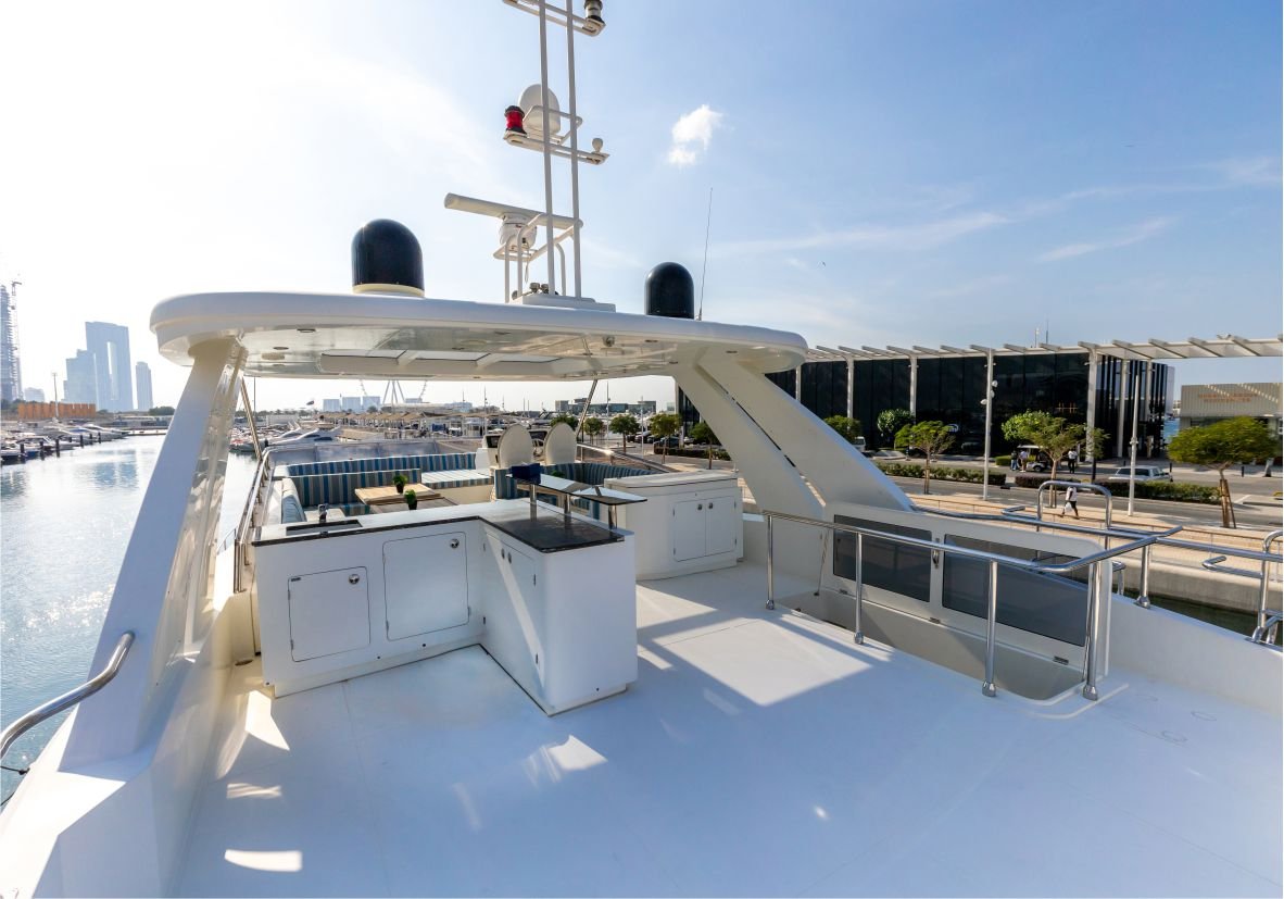 Caliente 96ft(29m) New Year's Eve Yacht rental in Dubai - Flame Yacht Rental in Dubai