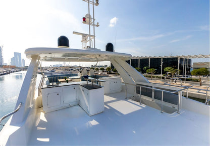 Caliente 96ft(29m) New Year's Eve Yacht rental in Dubai - Flame Yacht Rental in Dubai