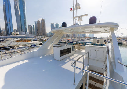 Caliente 96ft(29m) New Year's Eve Yacht rental in Dubai - Flame Yacht Rental in Dubai