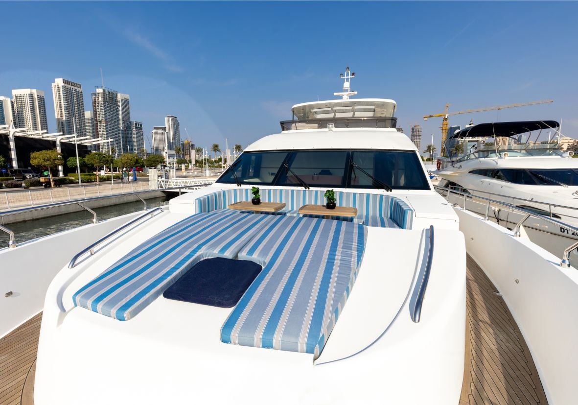 Caliente 96ft(29m) New Year's Eve Yacht rental in Dubai - Flame Yacht Rental in Dubai