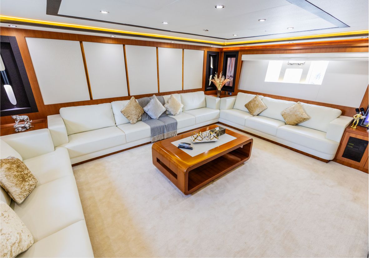 Caliente 96ft(29m) New Year's Eve Yacht rental in Dubai - Flame Yacht Rental in Dubai