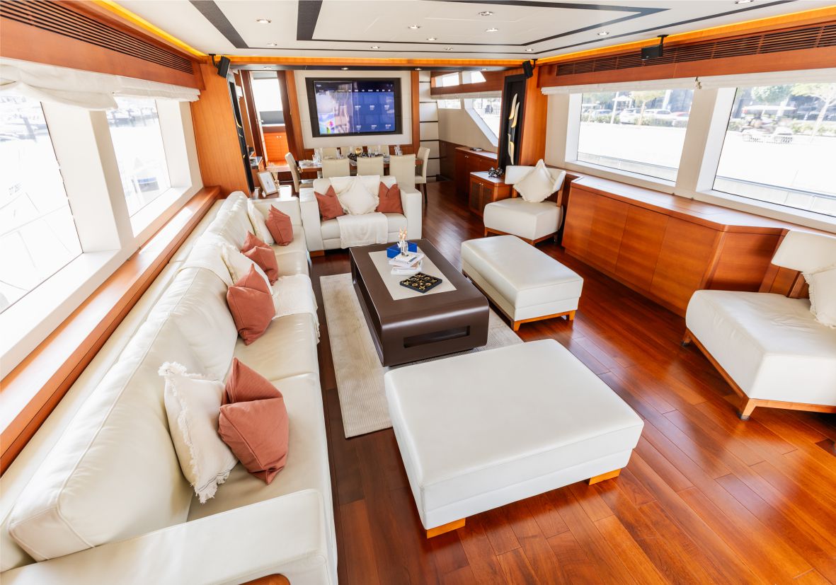 Caliente 96ft(29m) New Year's Eve Yacht rental in Dubai - Flame Yacht Rental in Dubai