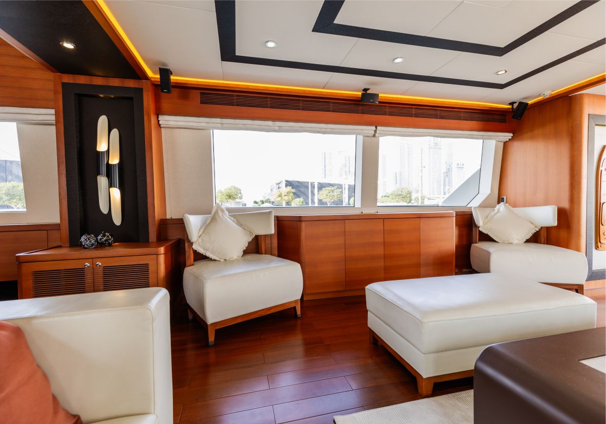 Caliente 96ft(29m) New Year's Eve Yacht rental in Dubai - Flame Yacht Rental in Dubai