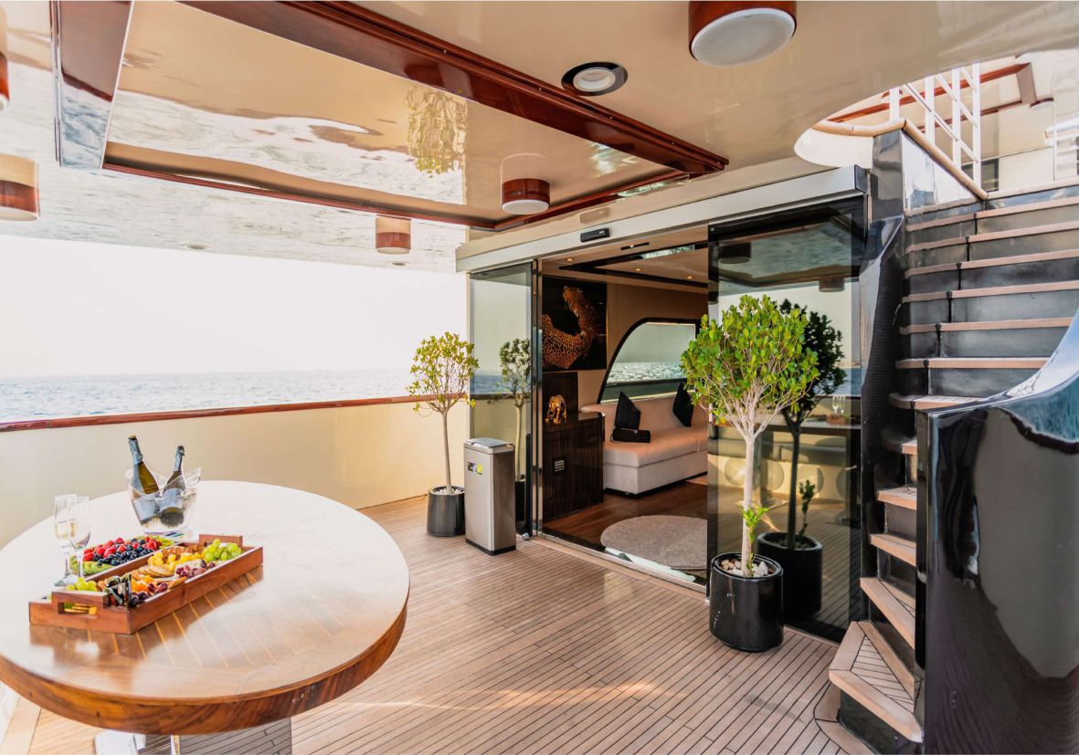 D53 151ft(46m) Yacht Rental Dubai - Flame Yacht Rental in Dubai