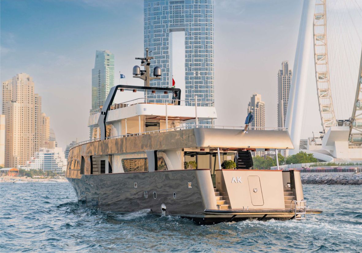 D53 151ft(46m) Yacht Rental Dubai - Flame Yacht Rental in Dubai