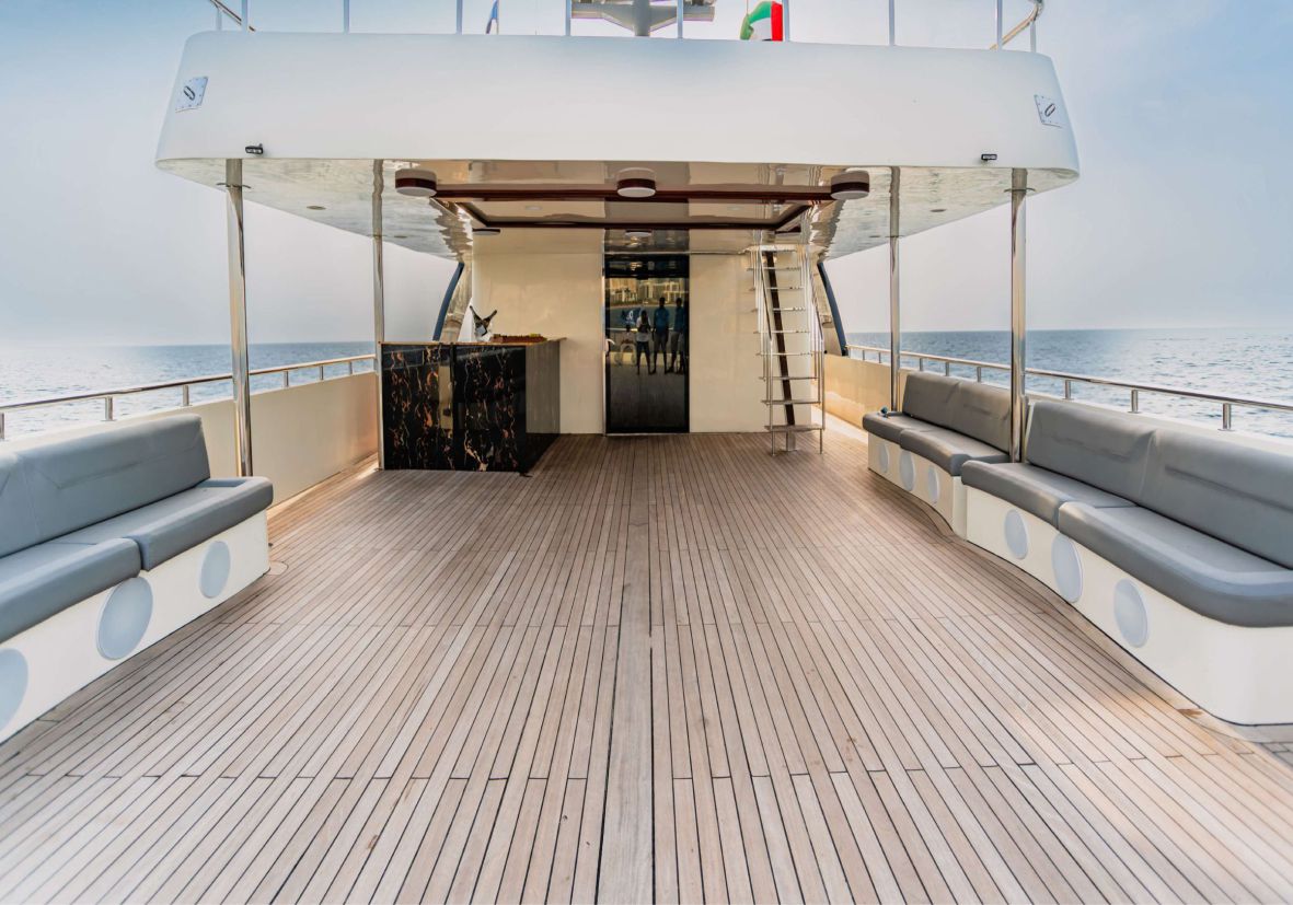 D53 151ft(46m) Yacht Rental Dubai - Flame Yacht Rental in Dubai