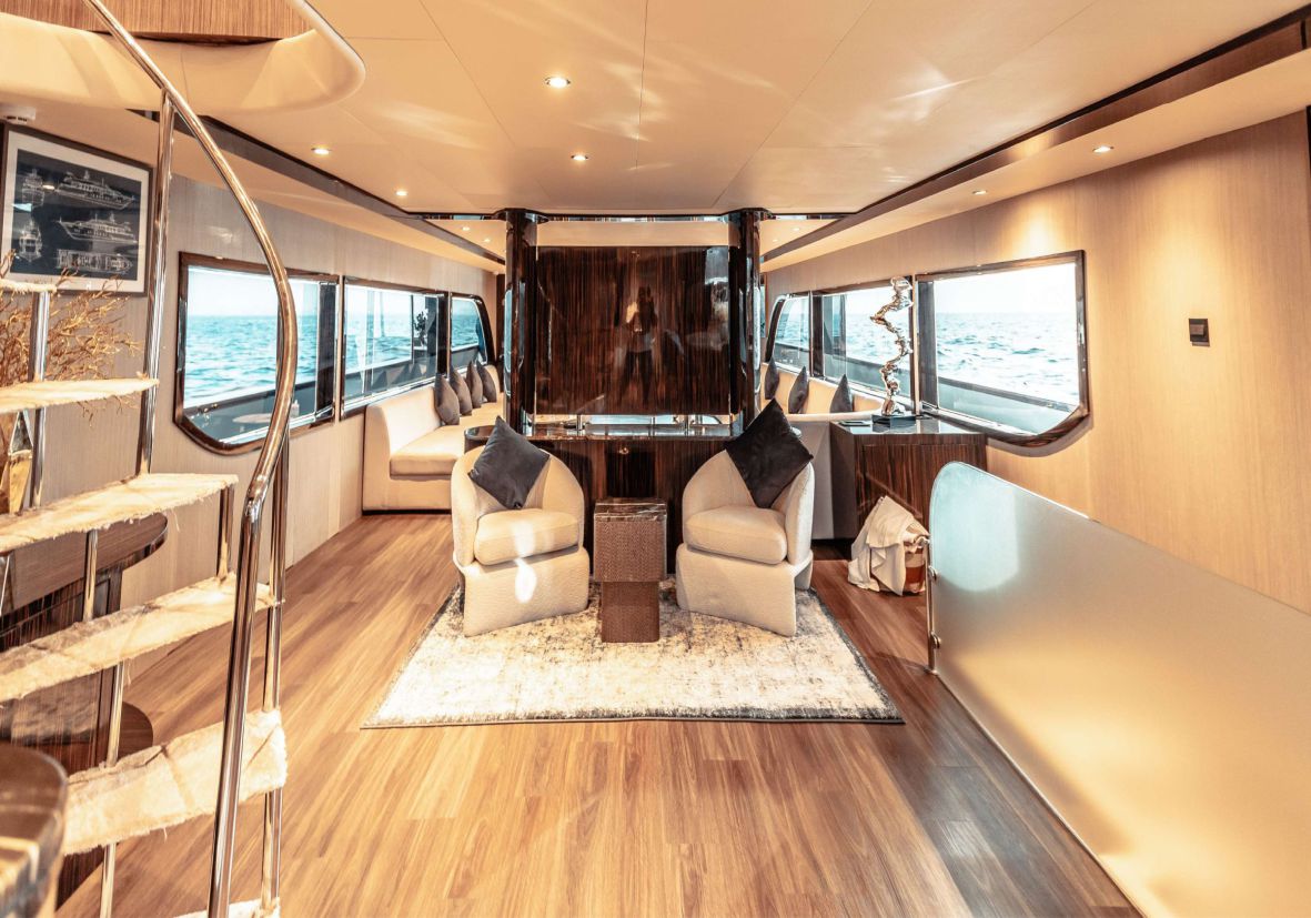 D53 151ft(46m) Yacht Rental Dubai - Flame Yacht Rental in Dubai