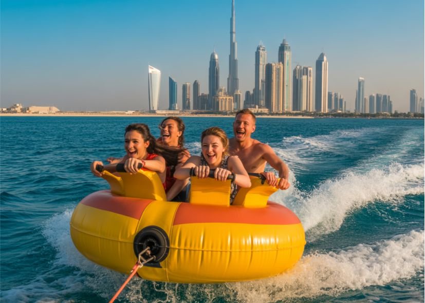 Donut Ride Rental Dubai - Flame Yachts