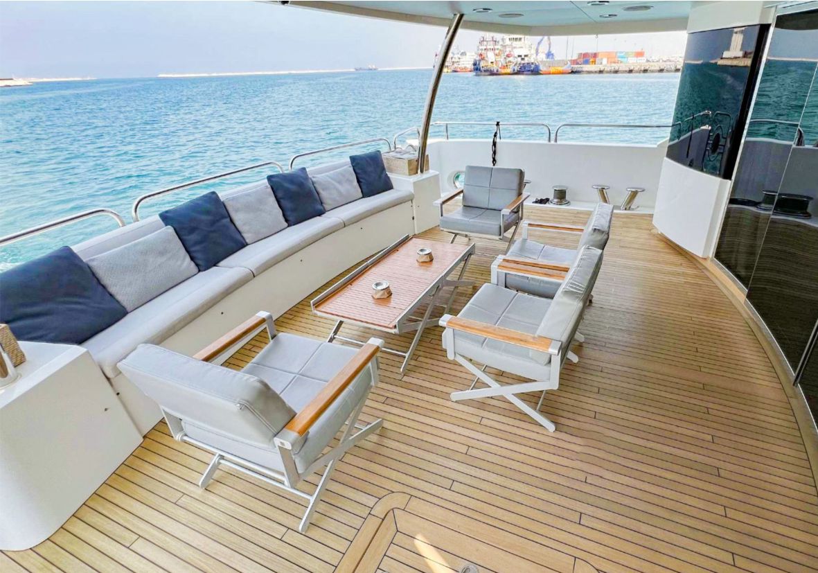 Encore 131ft(40m) Luxury Yacht Rental Dubai - Flame Yacht Rental in Dubai