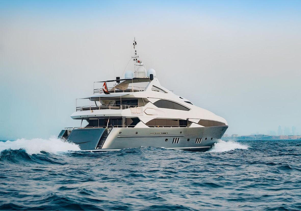 Encore 131ft(40m) Luxury Yacht Rental Dubai - Flame Yacht Rental in Dubai