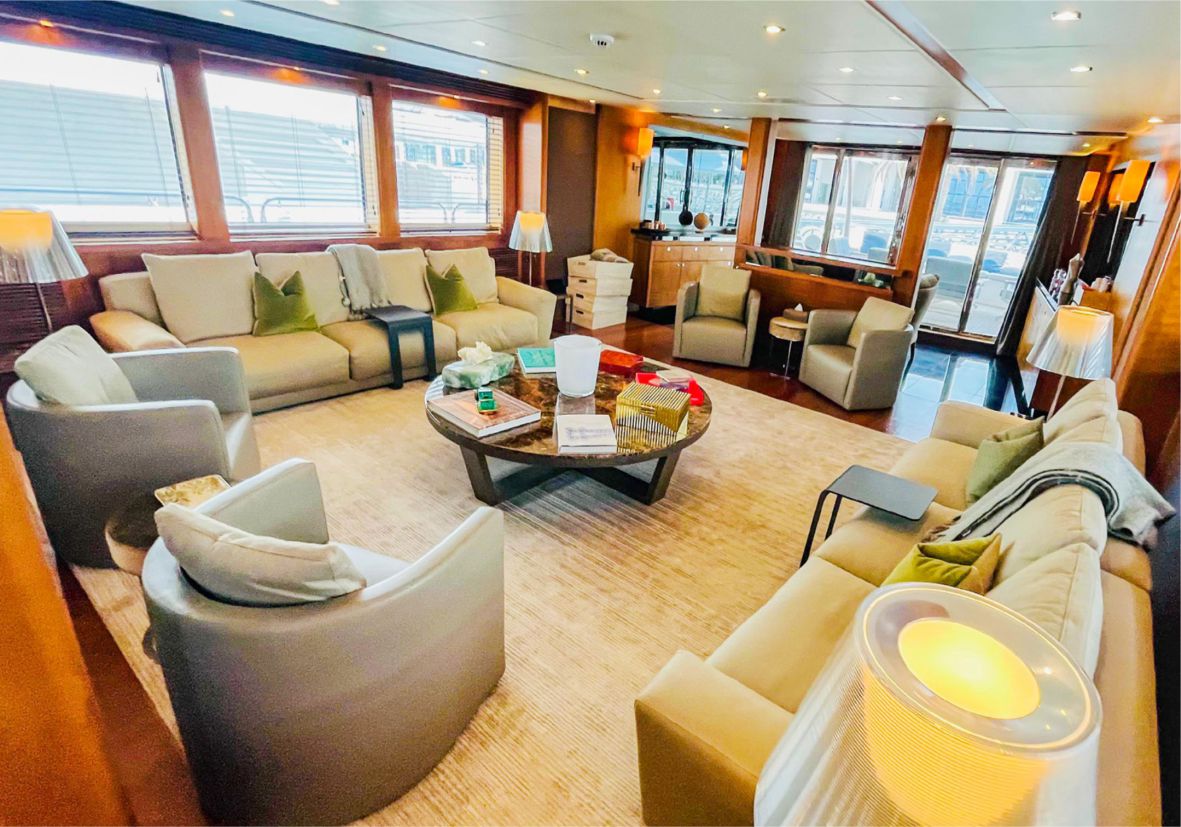 Encore 131ft(40m) Luxury Yacht Rental Dubai - Flame Yacht Rental in Dubai