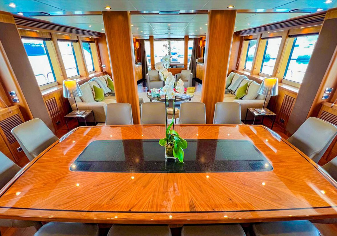 Encore 131ft(40m) Luxury Yacht Rental Dubai - Flame Yacht Rental in Dubai