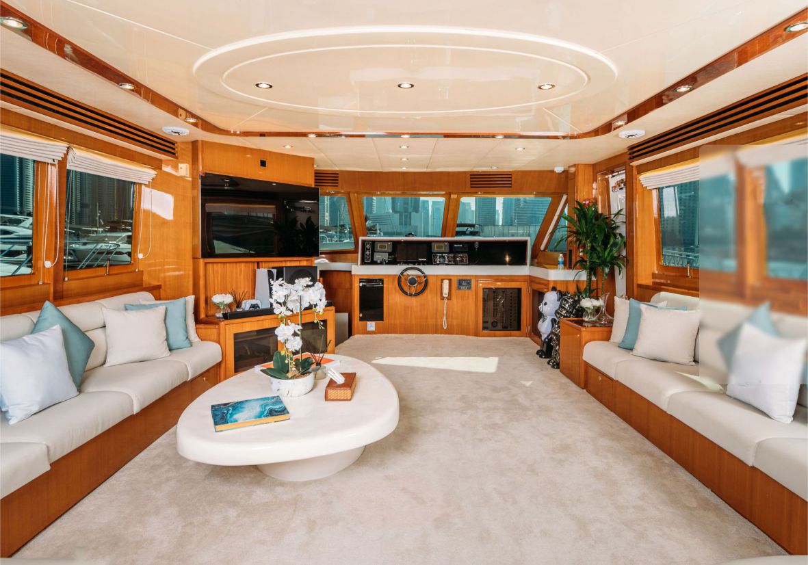 Eva 80ft(25m) Yacht Rental Dubai - Flame Yacht Rental in Dubai