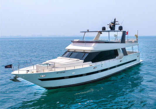 Eva 80ft(25m) Yacht Rental Dubai - Flame Yacht Rental in Dubai