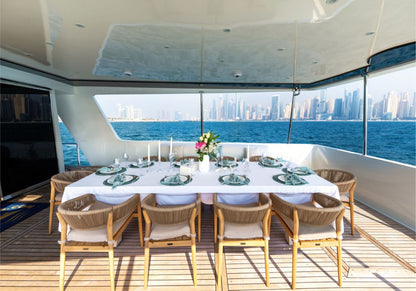 Eva 80ft(25m) Yacht Rental Dubai - Flame Yacht Rental in Dubai