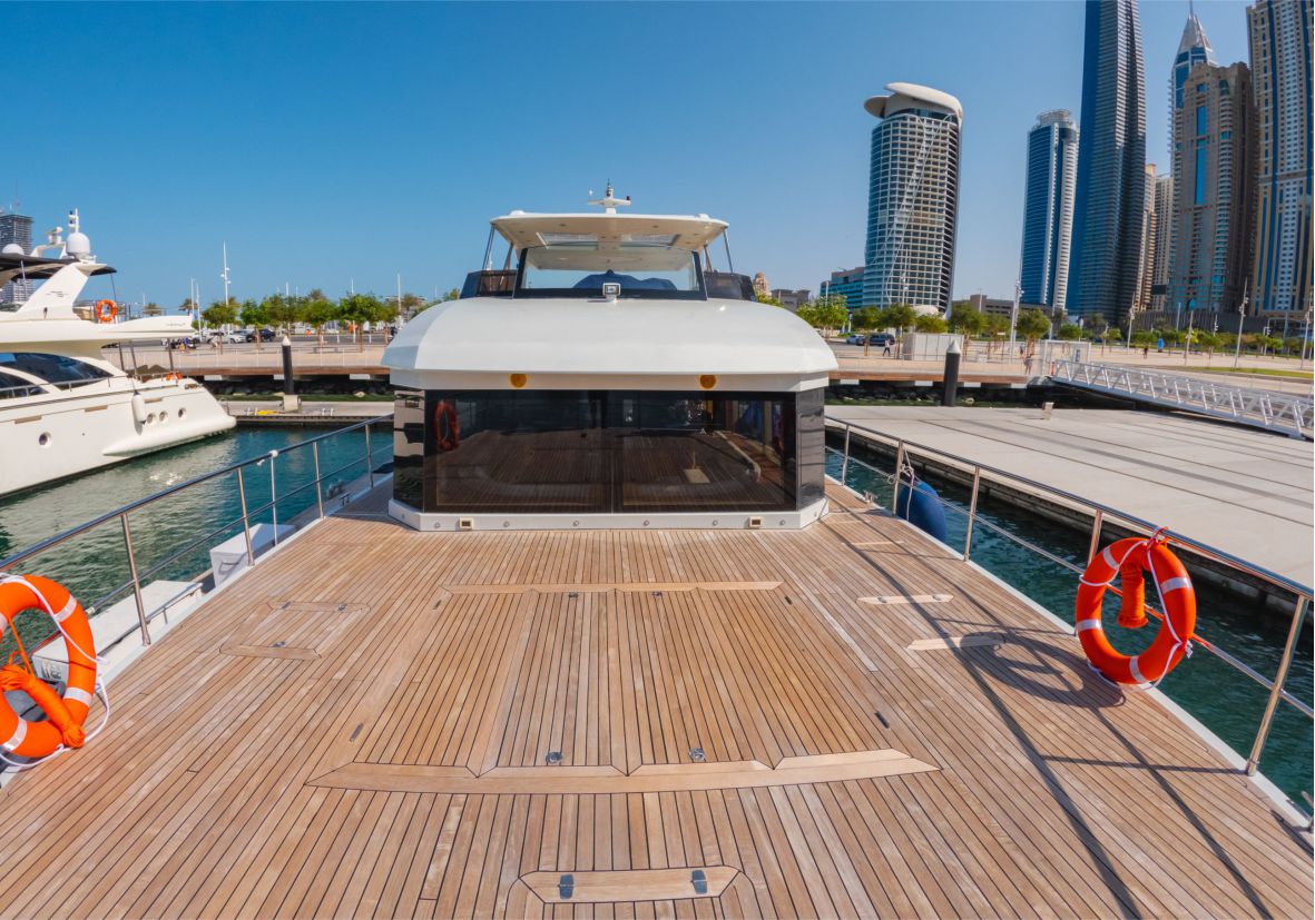 Explora 60ft(18m) New Year's Eve Yacht rental in Dubai - Flame Yacht Rental in dubai