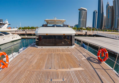 Explora 60ft(18m) New Year's Eve Yacht rental in Dubai - Flame Yacht Rental in dubai