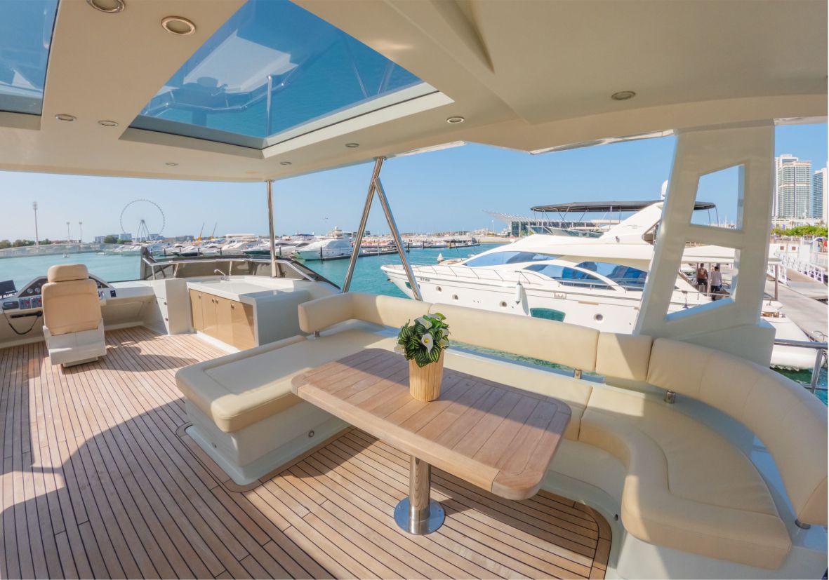Explora 60ft(18m) New Year's Eve Yacht rental in Dubai - Flame Yacht Rental in dubai