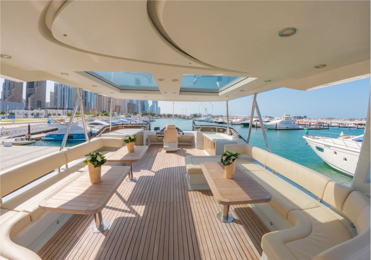 Explora 60ft(18m) New Year's Eve Yacht rental in Dubai - Flame Yacht Rental in dubai