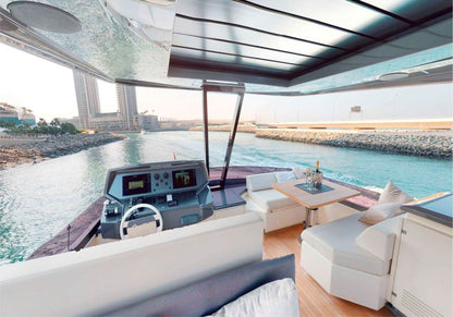 Feretti 78ft(24m) Luxury Yacht Rental Dubai - Flame Yacht Rental in Dubai