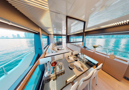 Feretti 78ft(24m) Luxury Yacht Rental Dubai - Flame Yacht Rental in Dubai