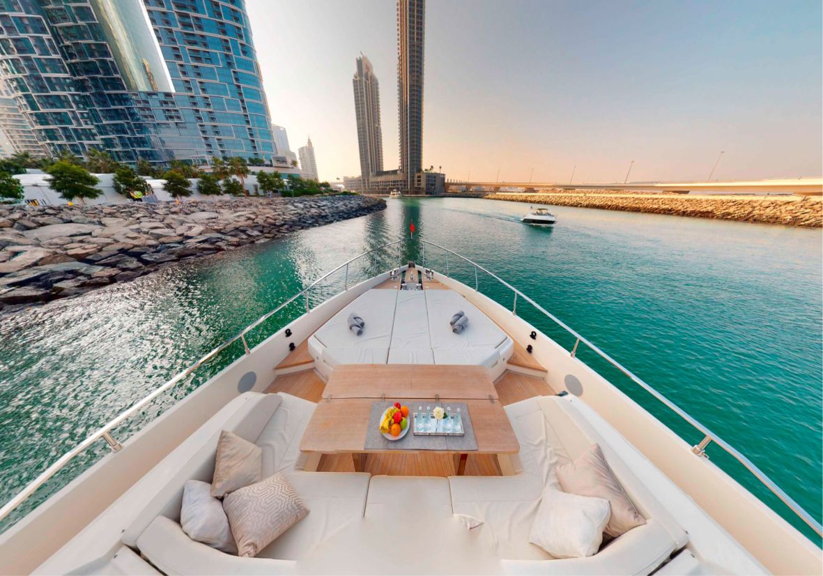 Feretti 78ft(24m) Luxury Yacht Rental Dubai - Flame Yacht Rental in Dubai